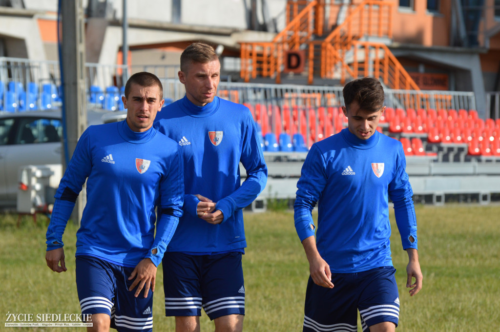 Pierwszy trening Pogoni