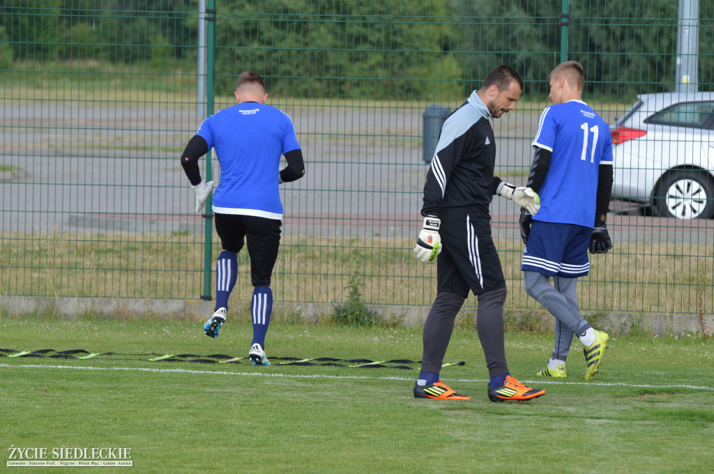 Pierwszy trening Pogoni