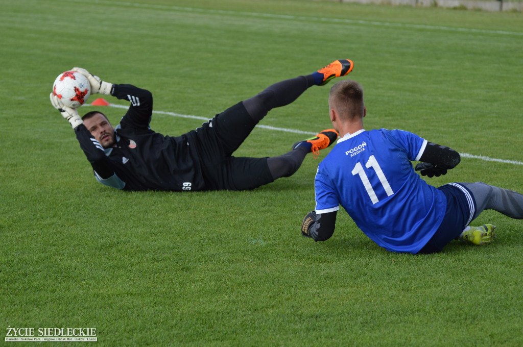Pierwszy trening Pogoni