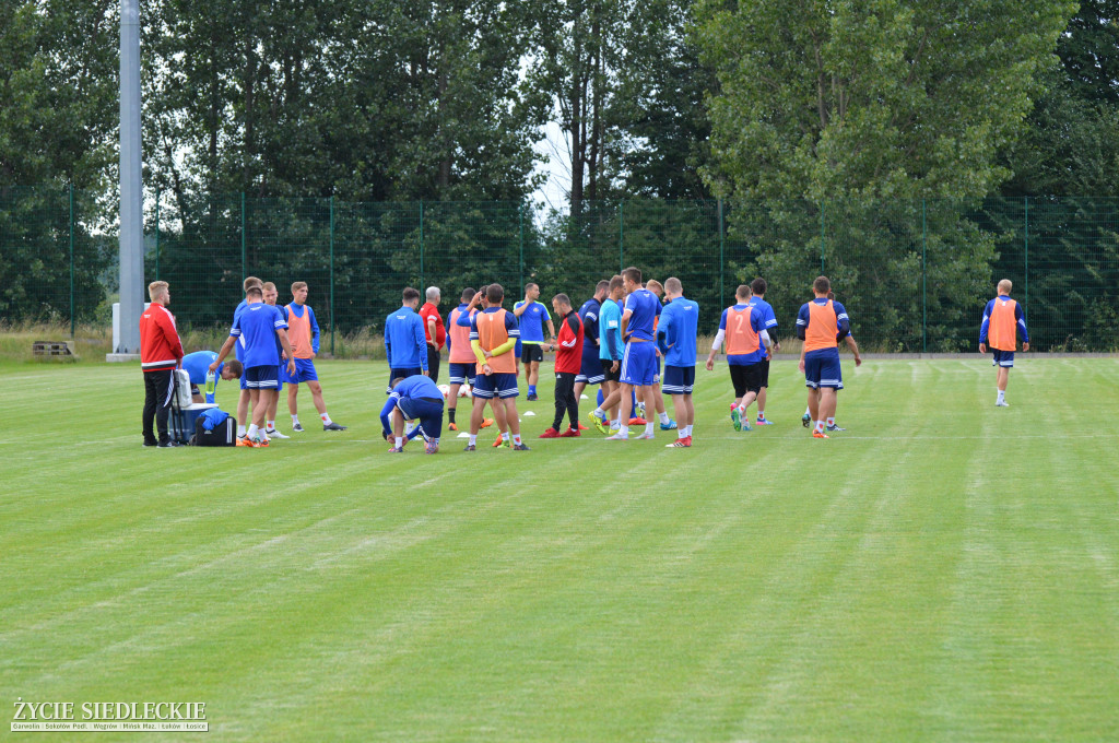 Pierwszy trening Pogoni
