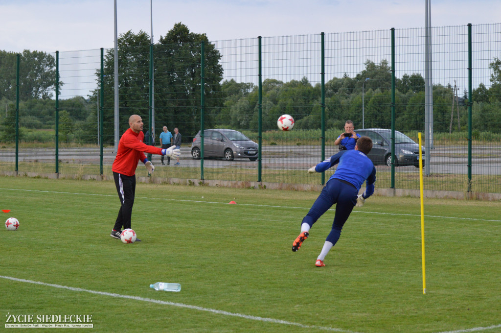 Pierwszy trening Pogoni