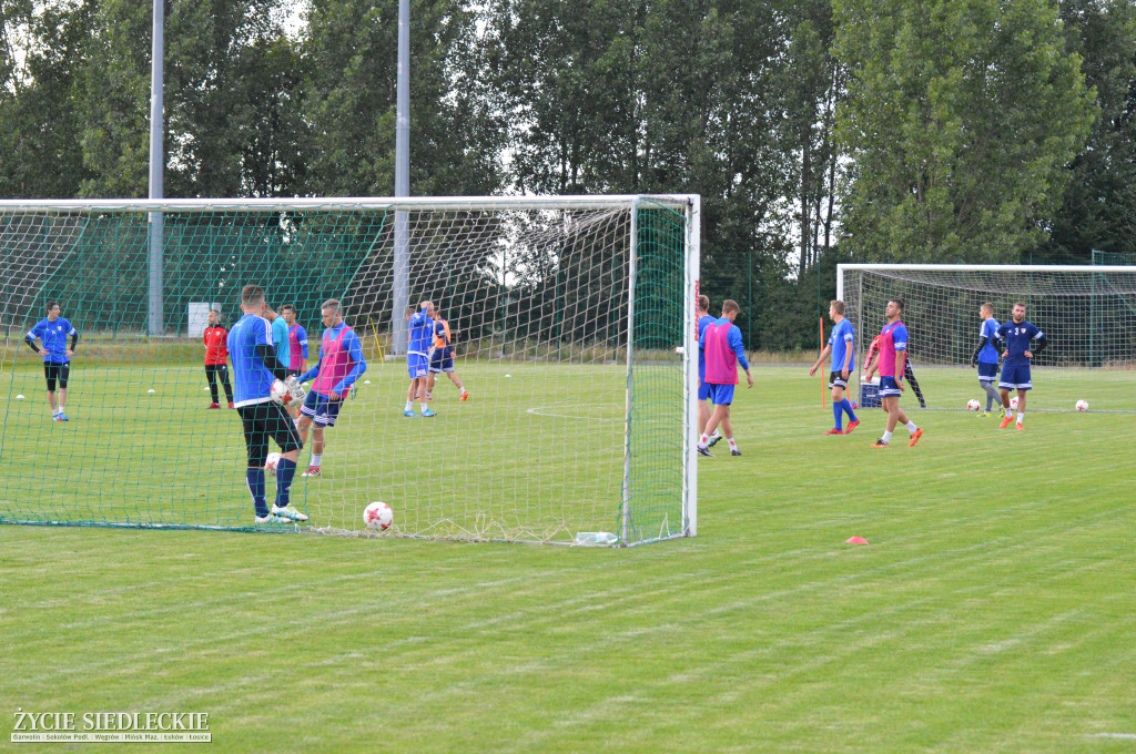 Pierwszy trening Pogoni
