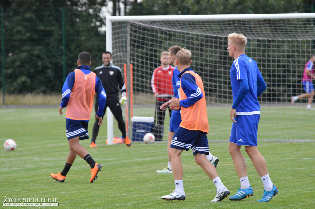 Pierwszy trening Pogoni