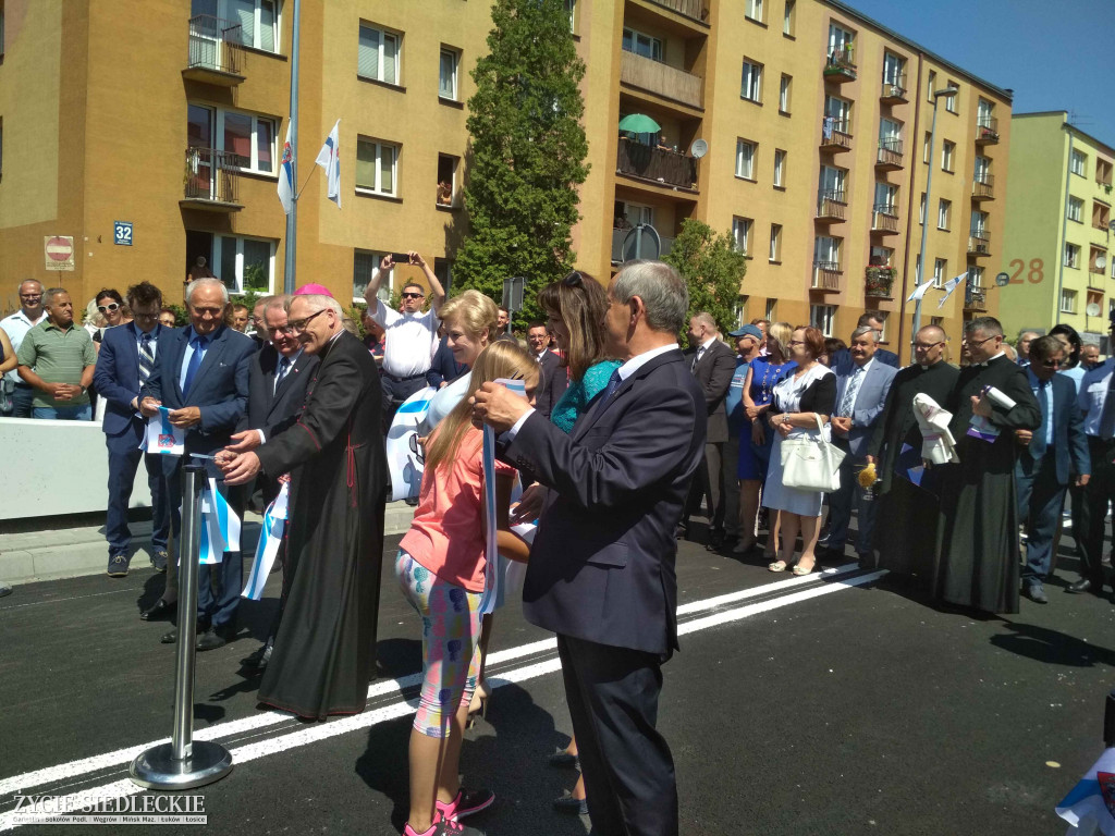 Otwarcie tunelu w Siedlcach