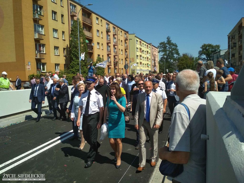Otwarcie tunelu w Siedlcach