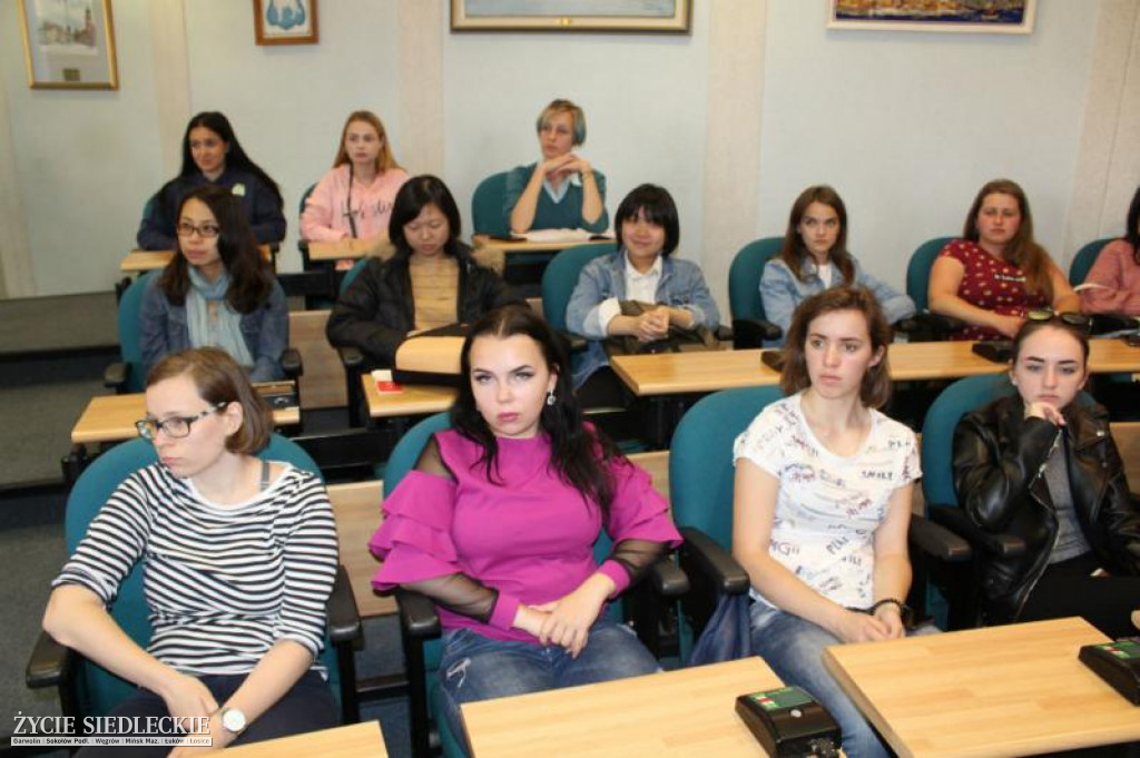 Studenci z całego świata w Siedlcach