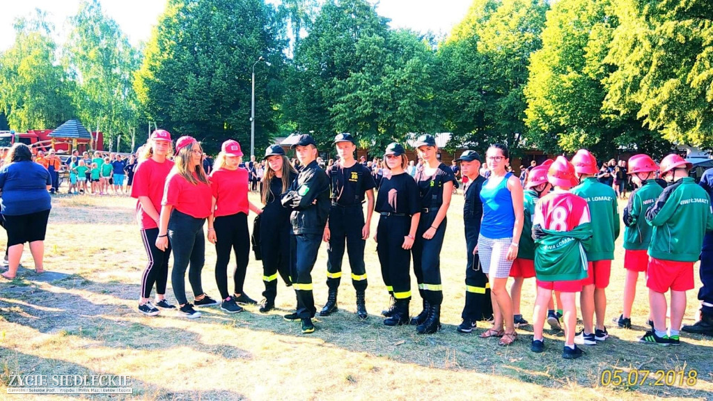 Młodzi strażacy na obozie w Niemczech