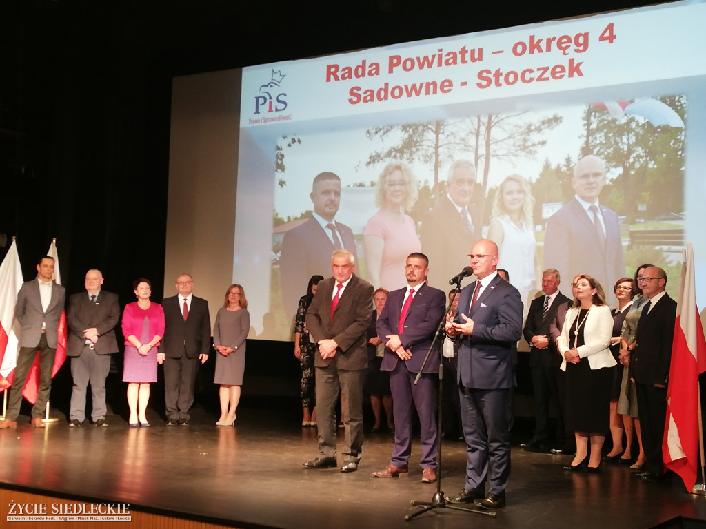 Kandydaci Prawa i Sprawiedliwości w komplecie