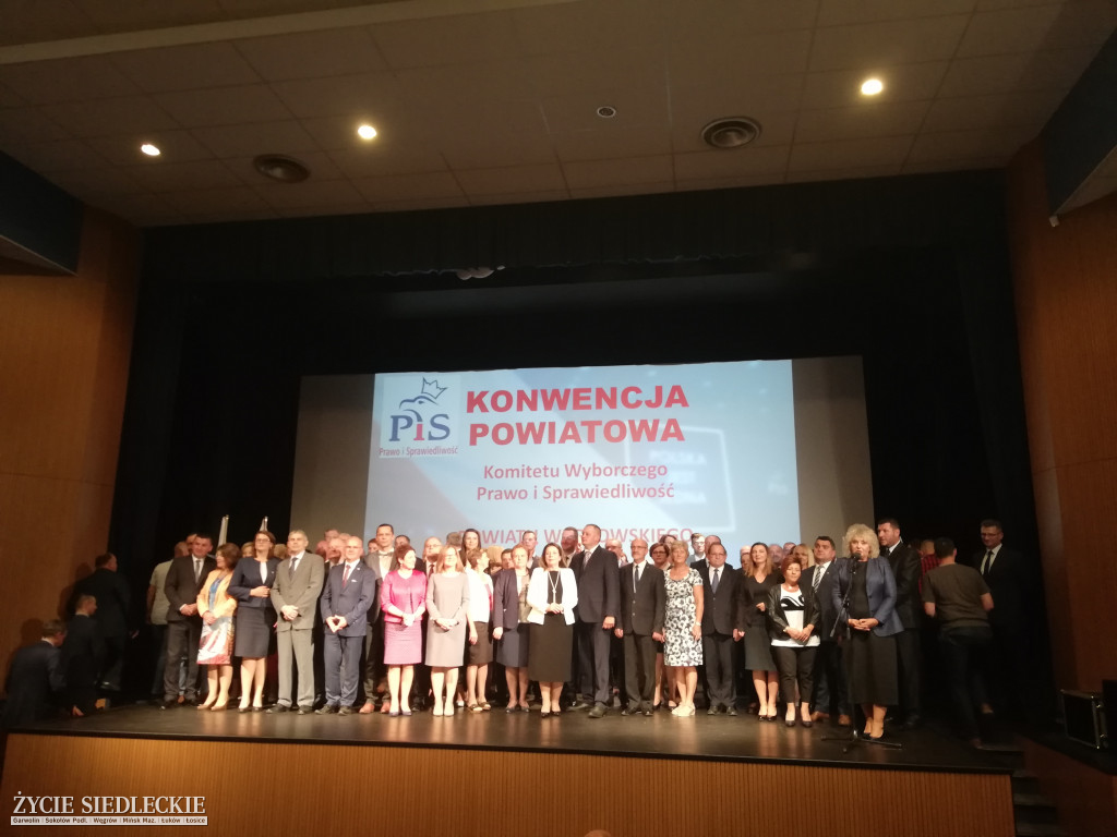 Kandydaci Prawa i Sprawiedliwości w komplecie