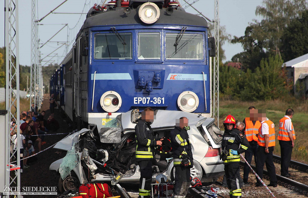 Tragedia na torach w Kotuniu