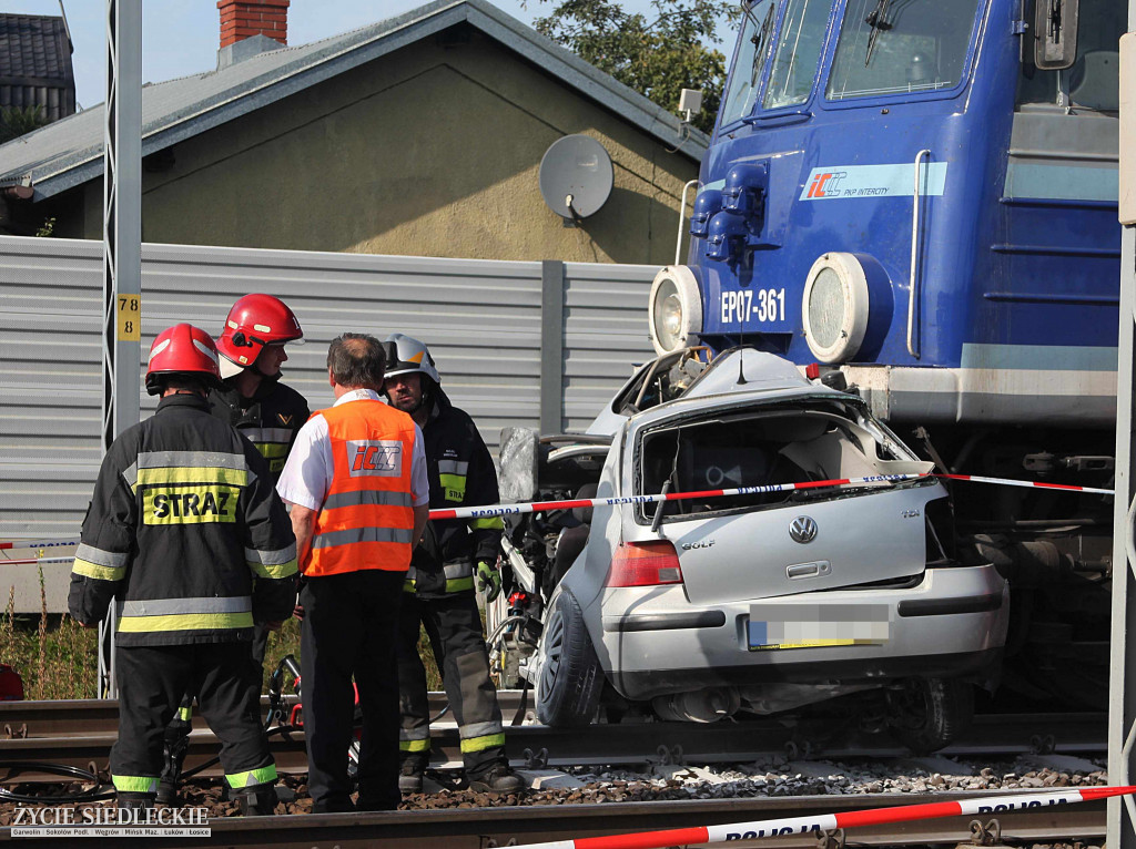 Tragedia na torach w Kotuniu