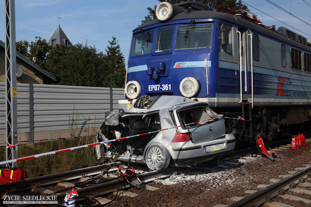 Tragedia na torach w Kotuniu