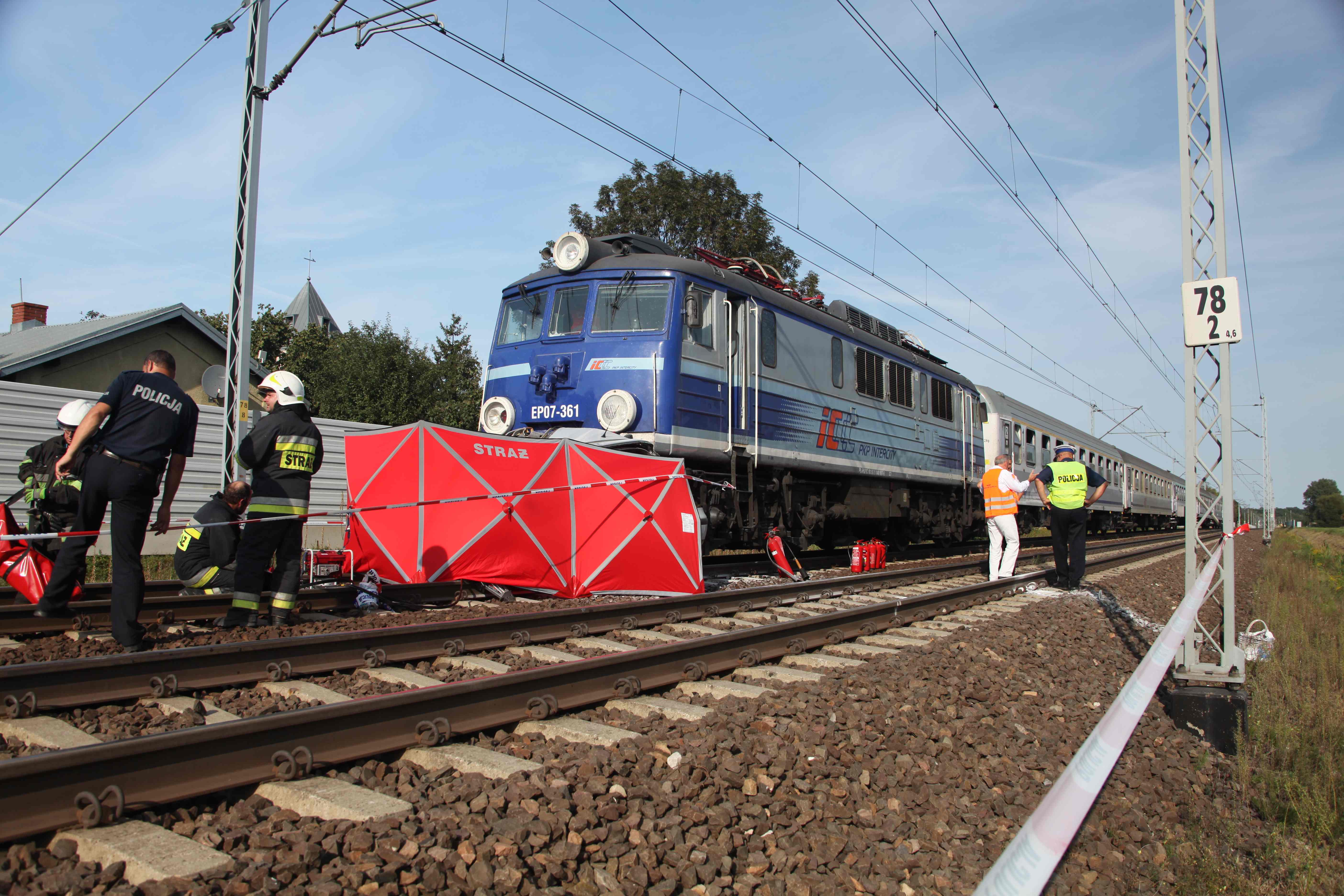 Tragedia na torach w Kotuniu