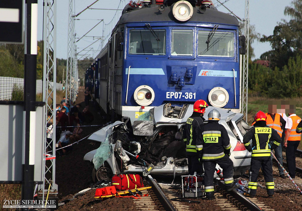 Tragedia na torach w Kotuniu