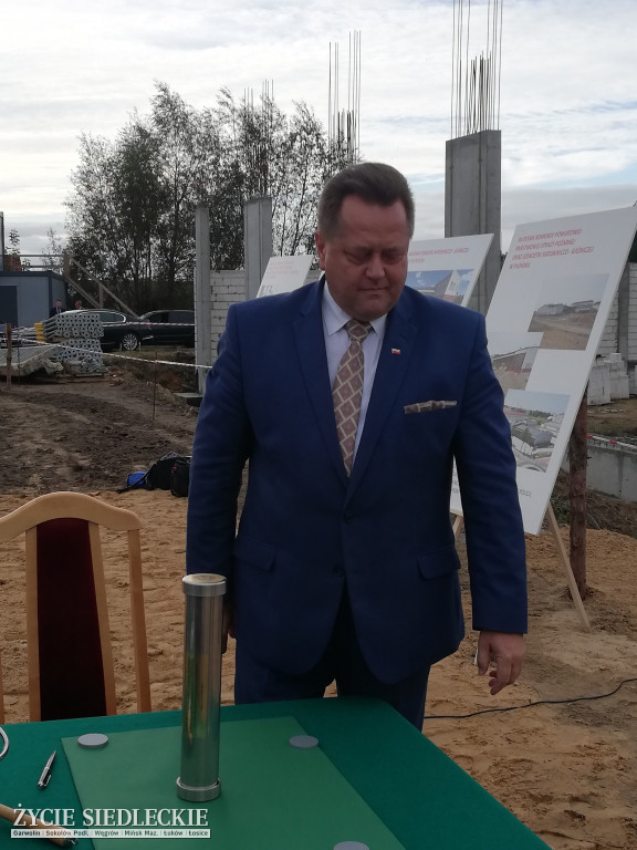 Akt erekcyjny pod budowę strażnicy podpisany!