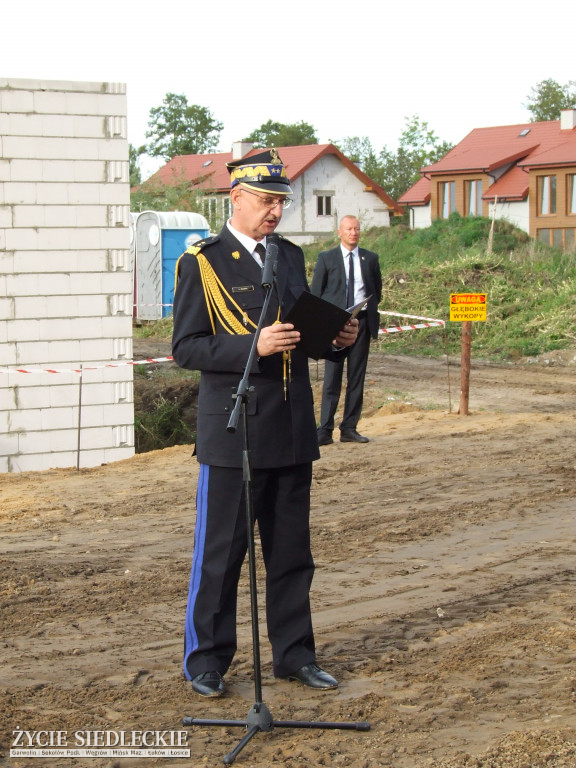 Akt erekcyjny pod budowę strażnicy podpisany!