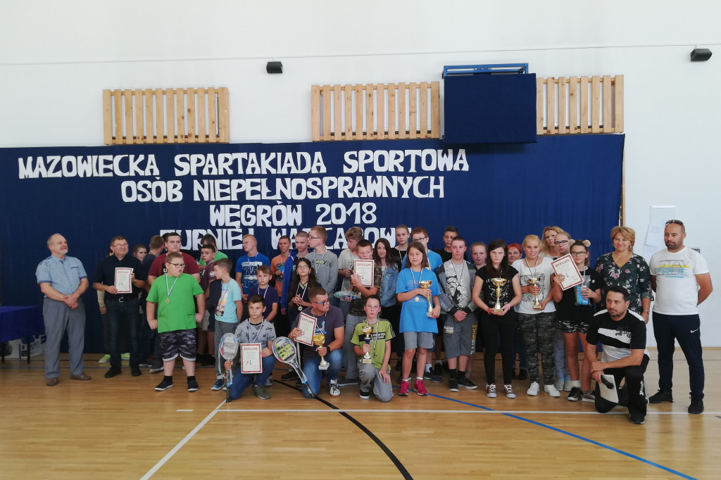 Spartakiada Osób Niepełnosprawnych w Węgrowie