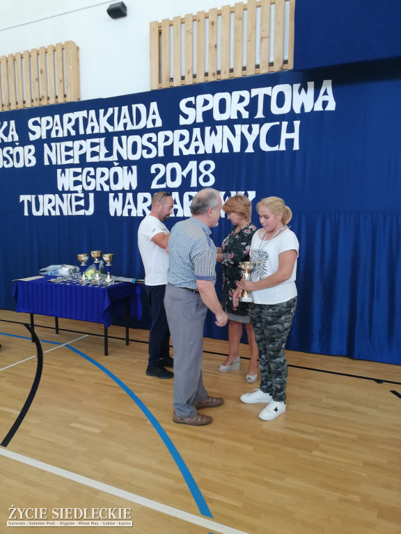 Spartakiada Osób Niepełnosprawnych w Węgrowie