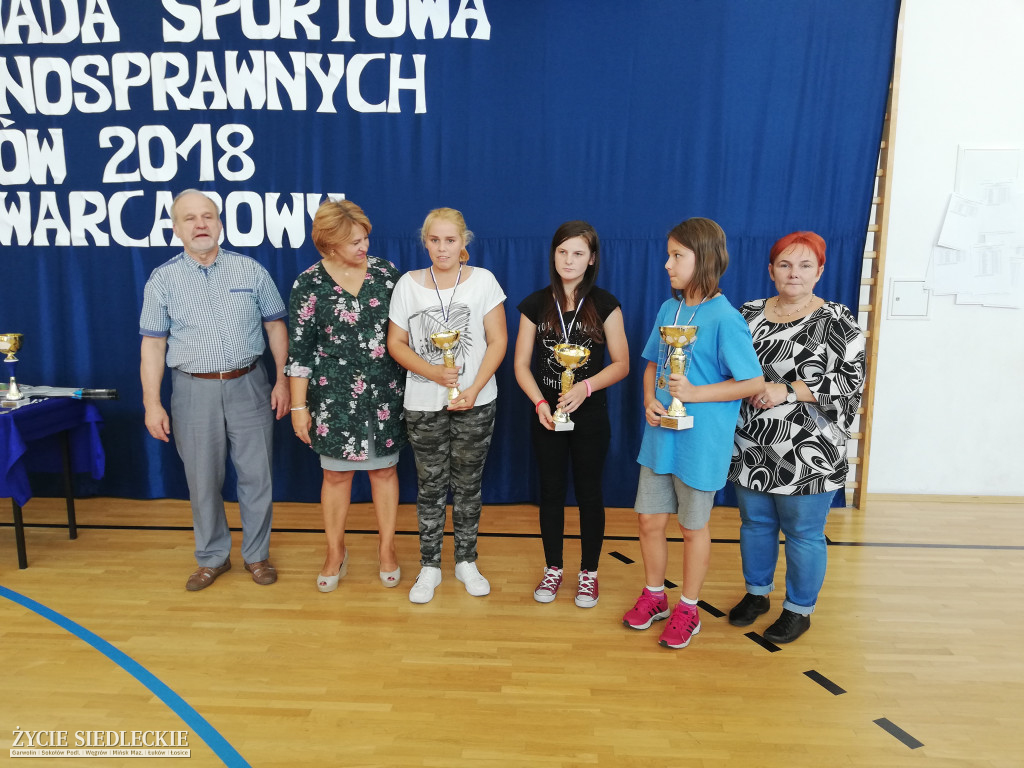 Spartakiada Osób Niepełnosprawnych w Węgrowie