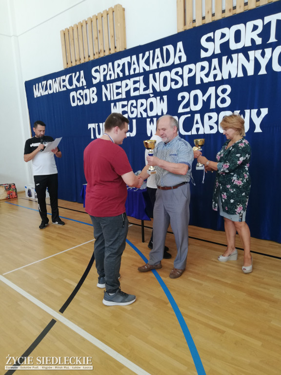 Spartakiada Osób Niepełnosprawnych w Węgrowie