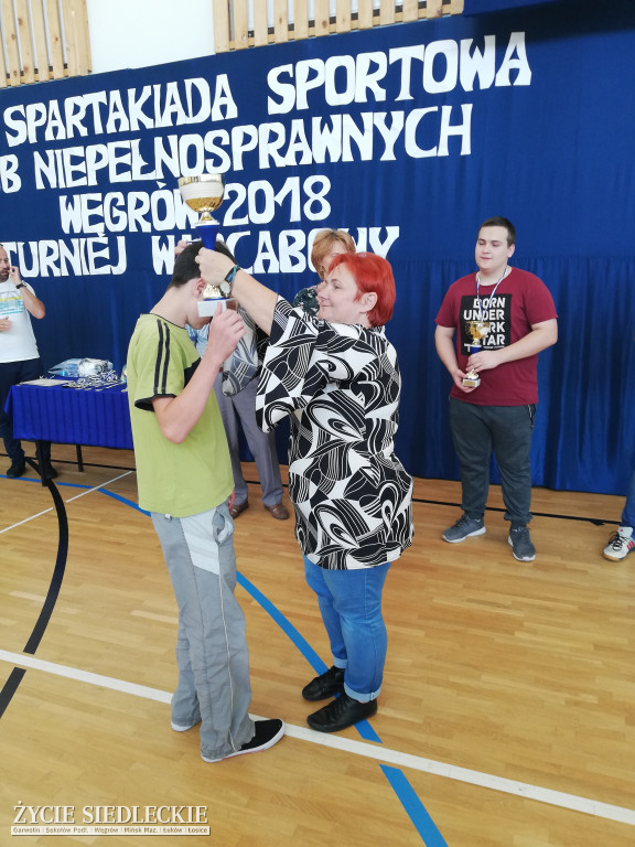 Spartakiada Osób Niepełnosprawnych w Węgrowie