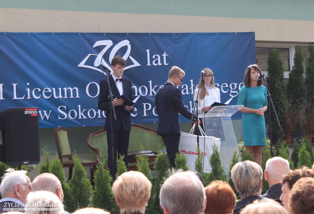I Liceum w Sokołowie Podlaskim ma 70 lat