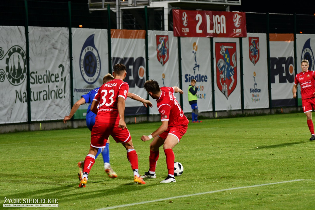 Widzew górą w Siedlcach