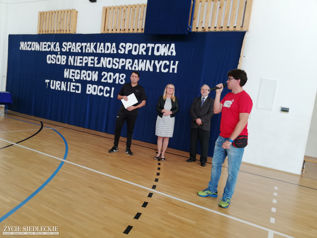 Turniej Bocci w SOSW w Węgrowie