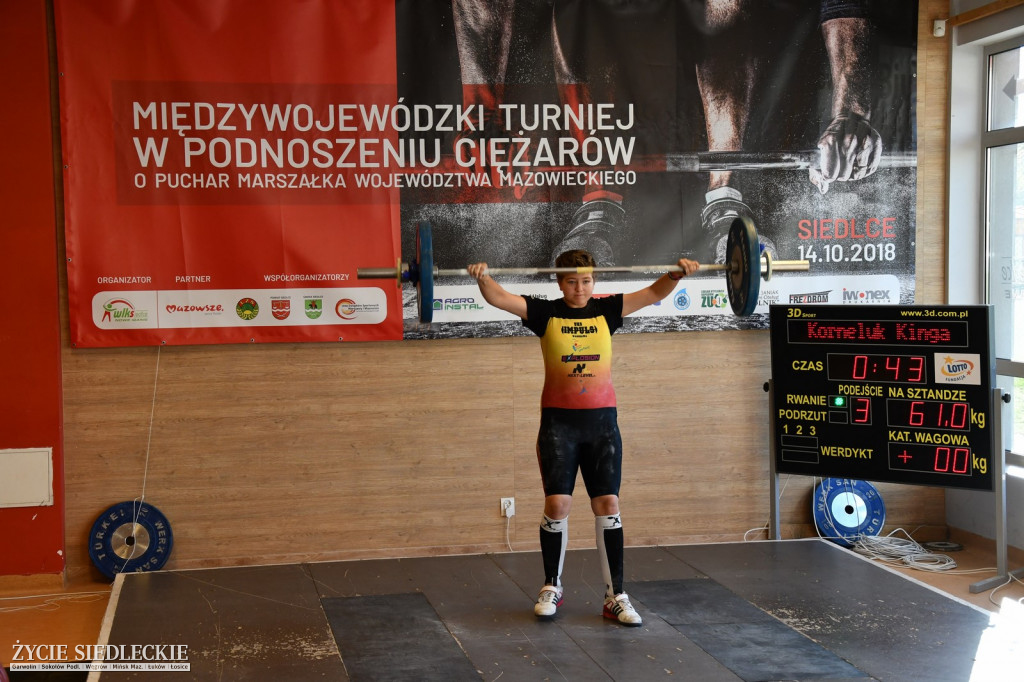 Międzywojewódzki turniej ciężarowców