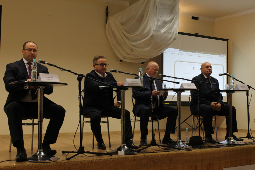 Debata kandydatów na Wójta Gminy Siedlce