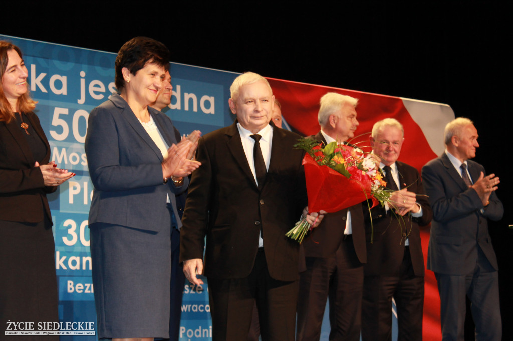 Jarosław Kaczyński gościł w Siedlcach