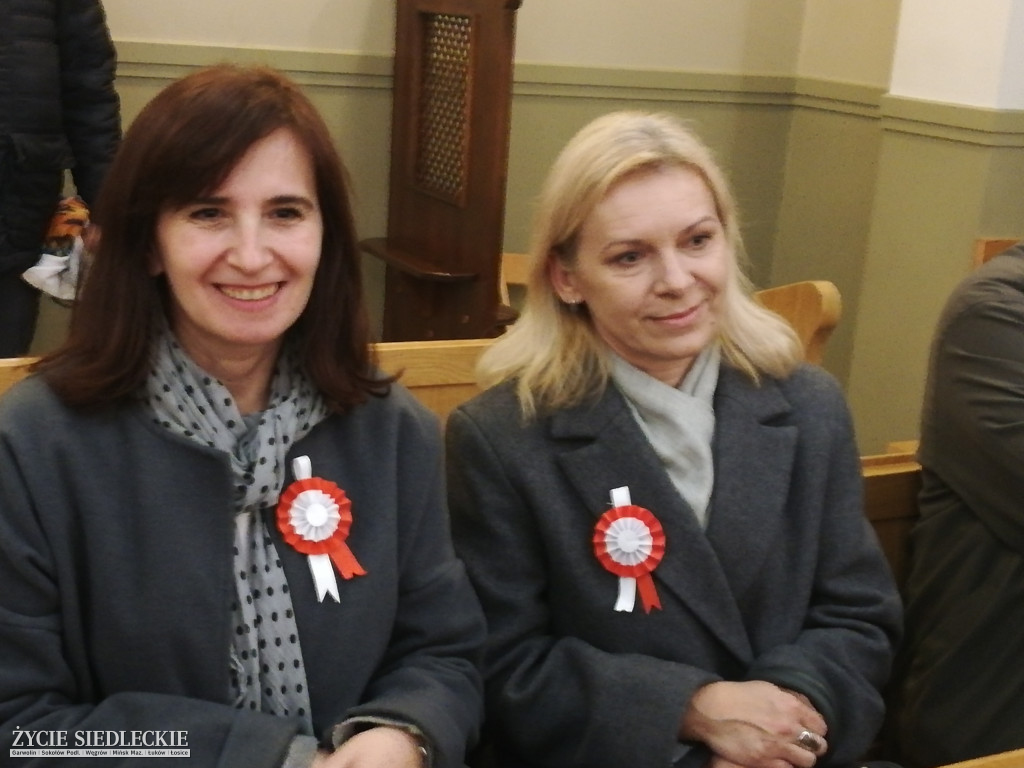 Patriotyczne obchody w parafii św. Ojca Pio w Węgrowie