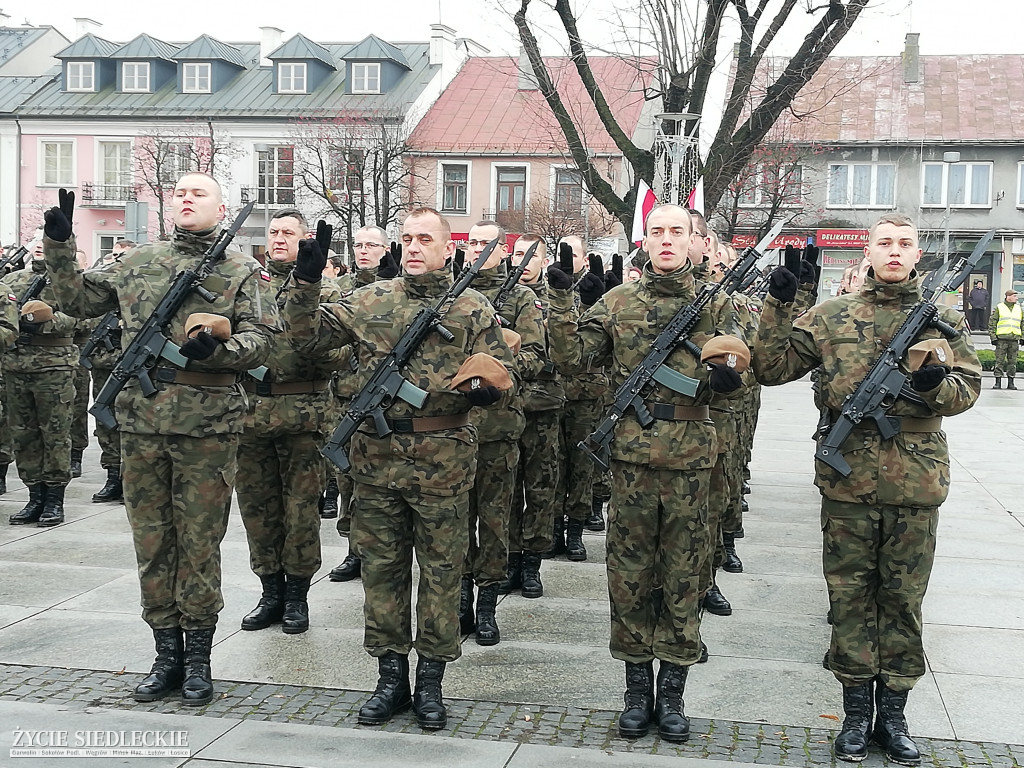 Żołnierze WOT zaprzysiężeni