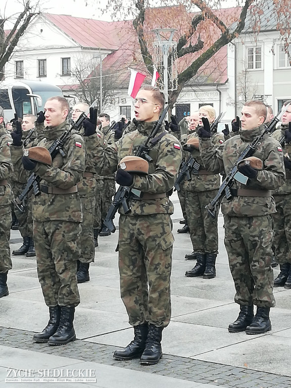 Żołnierze WOT zaprzysiężeni