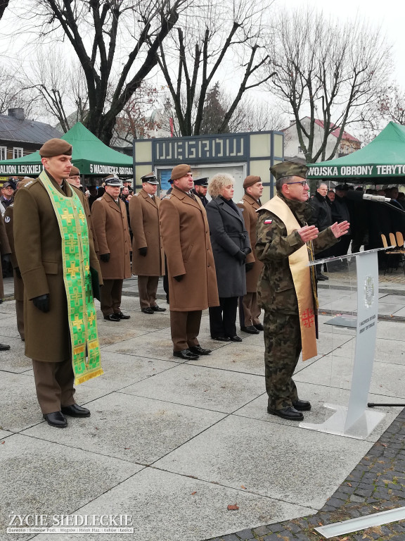 Żołnierze WOT zaprzysiężeni