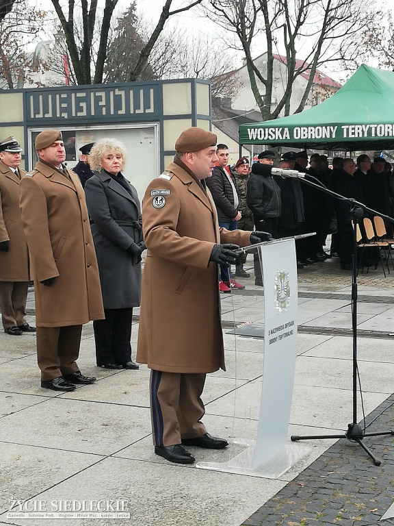 Żołnierze WOT zaprzysiężeni