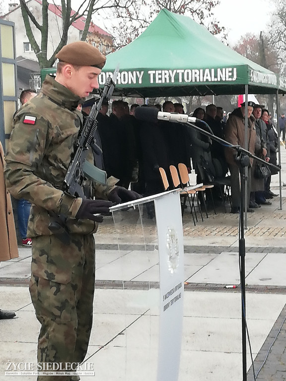 Żołnierze WOT zaprzysiężeni