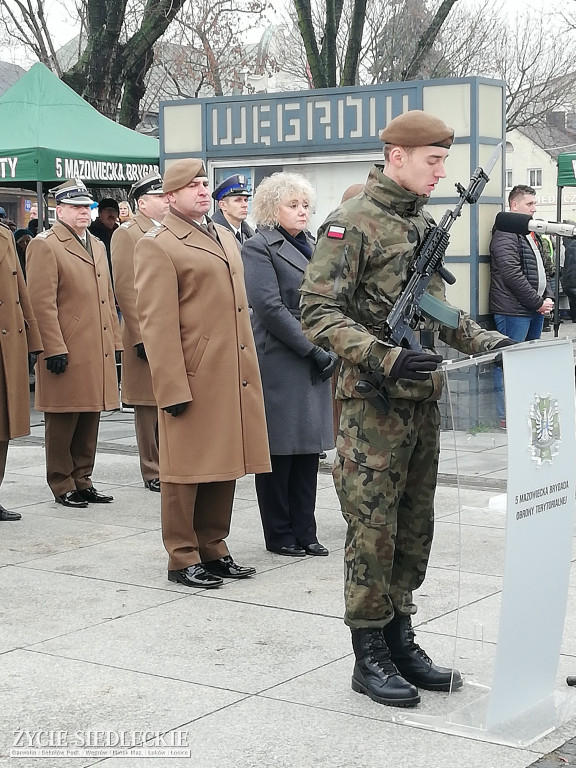 Żołnierze WOT zaprzysiężeni