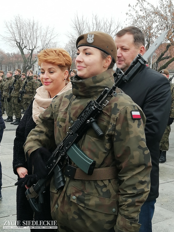 Żołnierze WOT zaprzysiężeni