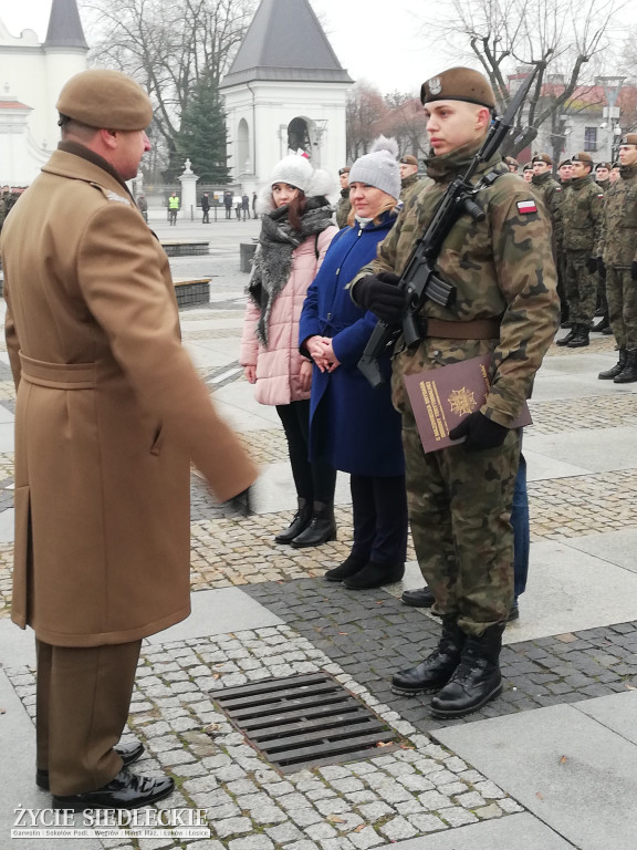 Żołnierze WOT zaprzysiężeni