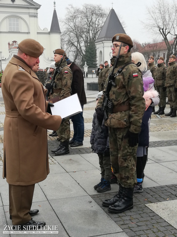 Żołnierze WOT zaprzysiężeni