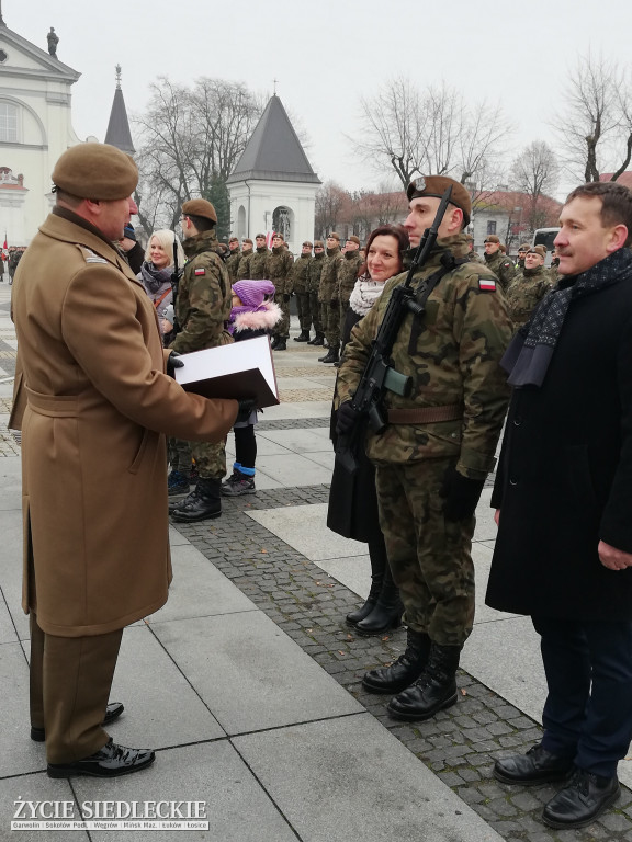 Żołnierze WOT zaprzysiężeni