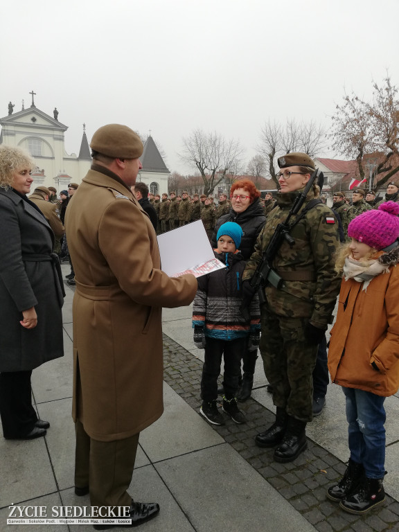 Żołnierze WOT zaprzysiężeni