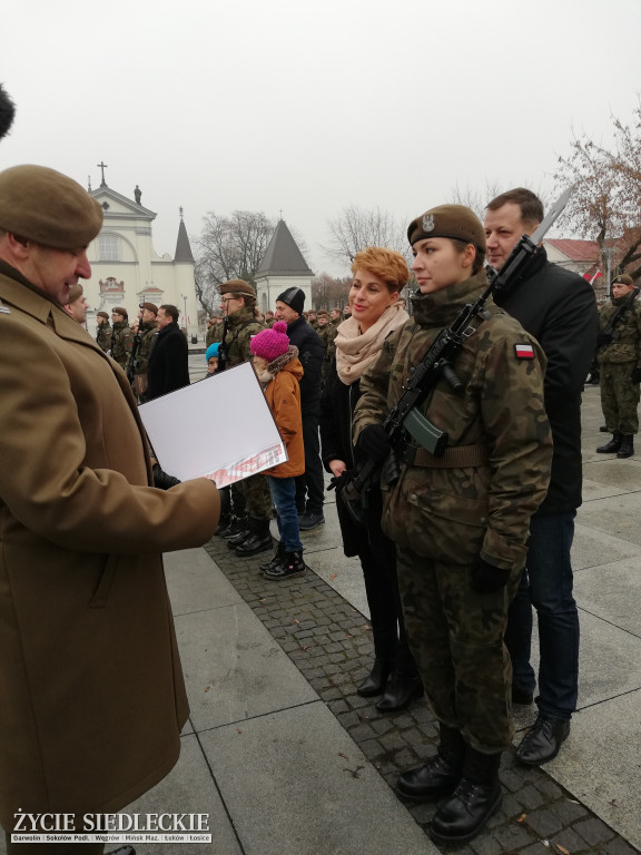 Żołnierze WOT zaprzysiężeni