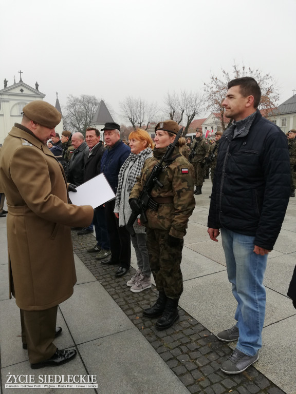 Żołnierze WOT zaprzysiężeni