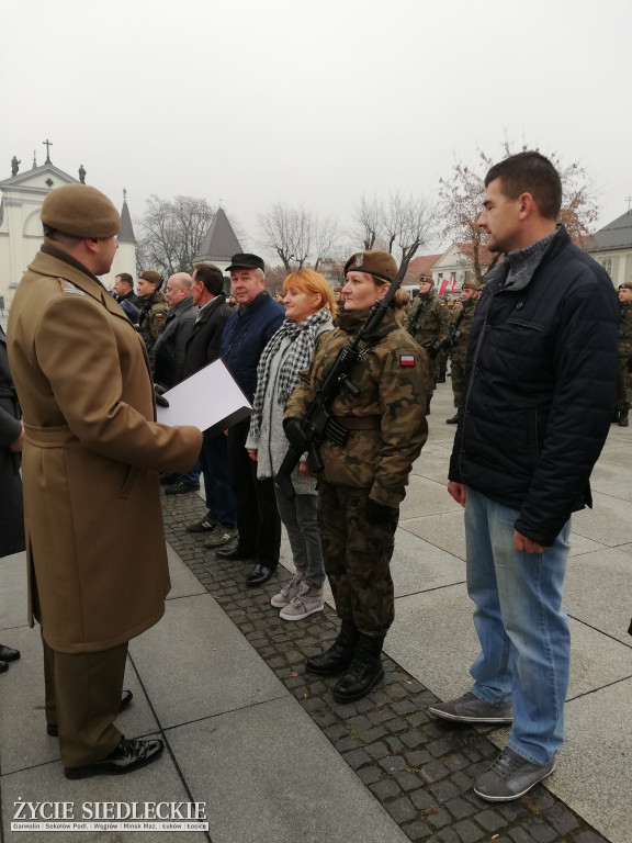 Żołnierze WOT zaprzysiężeni