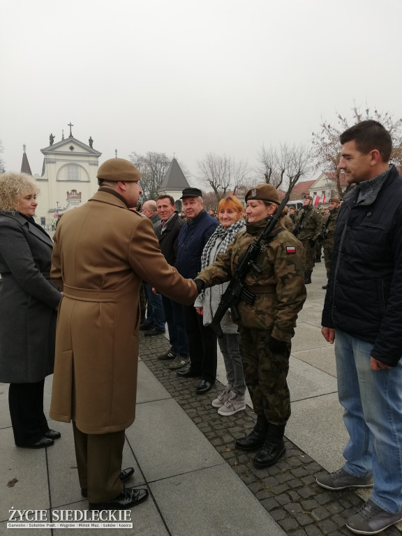 Żołnierze WOT zaprzysiężeni
