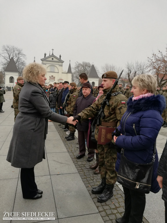 Żołnierze WOT zaprzysiężeni