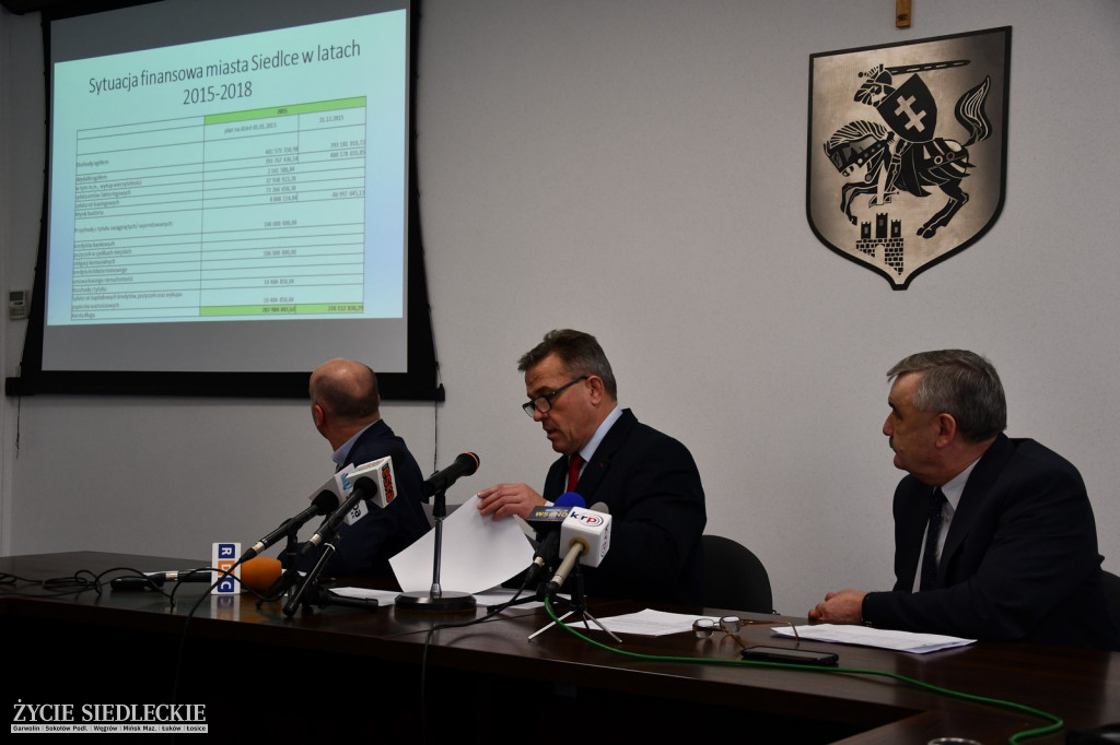 Konferencja prezydenta Sitnika