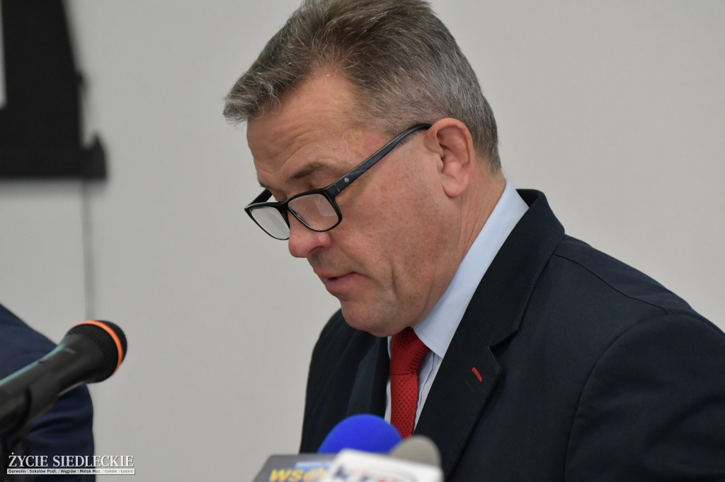 Konferencja prezydenta Sitnika